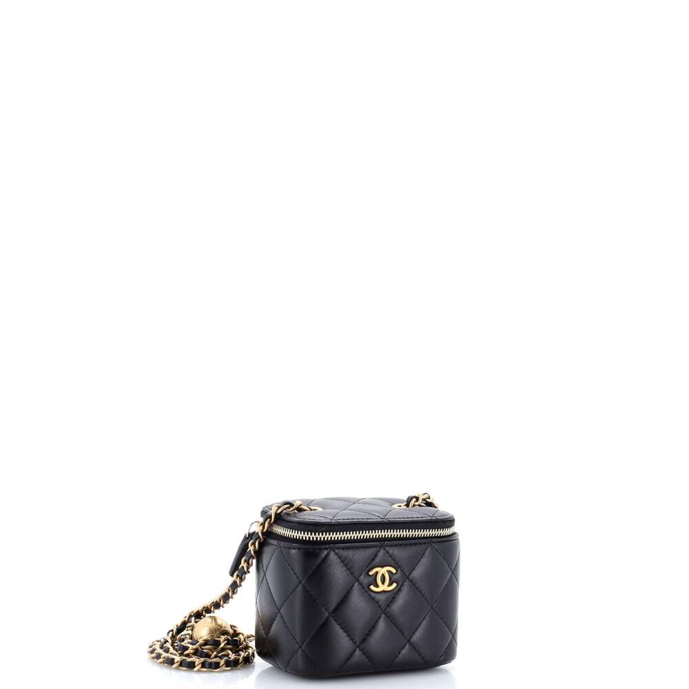 Chanel Pearl Crush Vanity Case With #247590C42B - Picture 2 of 6